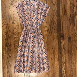 Tucker Silk wrap dress